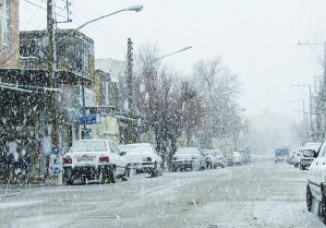 پیش بینی بارش برف و باران در ۸ استان