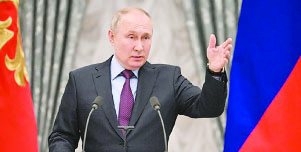 پوتین: تلاش برای تجزیه روسیه از اولویت‌های غرب است