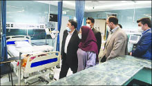 بخش مراقبت‌های ویژه بیمارستان کودکان کرمانشاه با ۱۶ تخت افتتاح شد