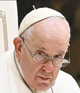 پاپ خواستار ازسرگیری مذاکرات هسته‌ای شد
