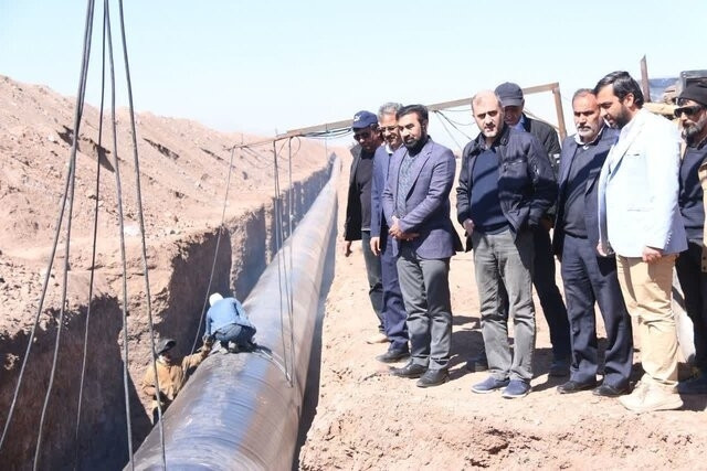 بهره‌برداری از پروژه انتقال آب خلیج فارس  به رفسنجان تا دو ماه آینده