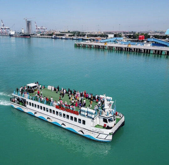 آغاز فصل جدید گردشگری دریایی  در مازندران با محوریت بندر امیرآباد