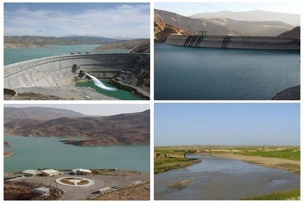 حجم آب سدهای آذربایجان‌ غربی افزایش یافت