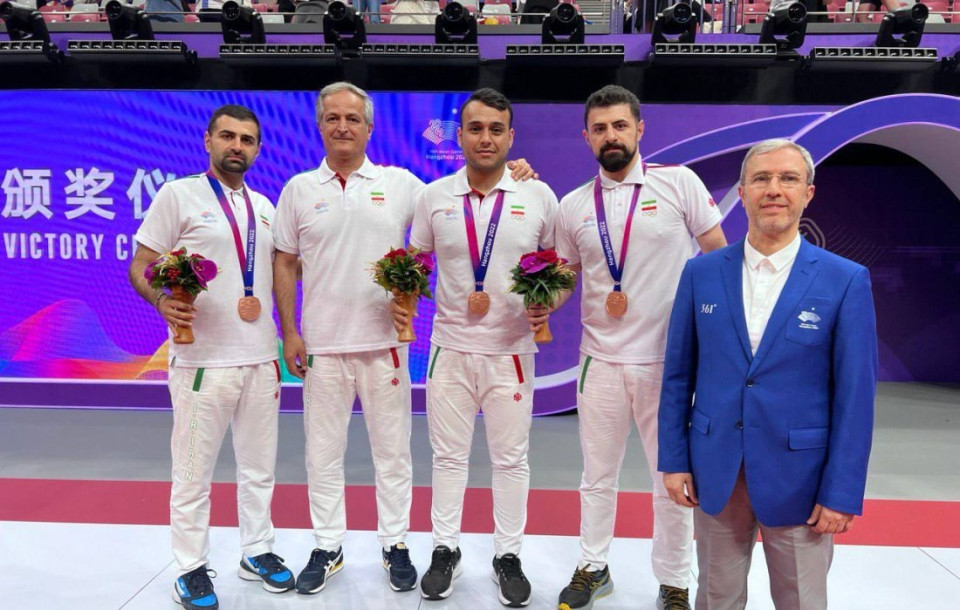 صعود دو پله ای تیم ملی تنیس روی میز ایران  در رنکینگ جهانی