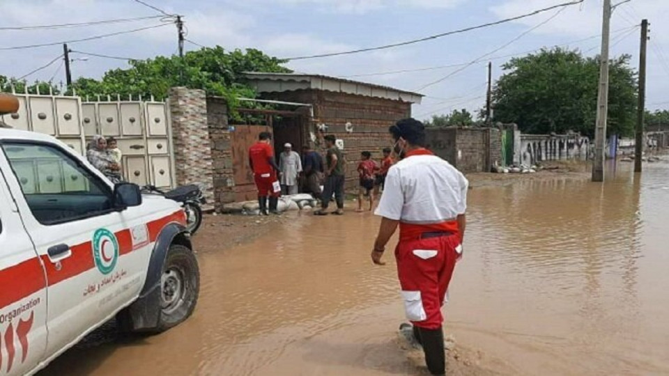 امدادرسانی به ۱۲۷ نفر و تخلیه ۳۶ منزل از سیلاب