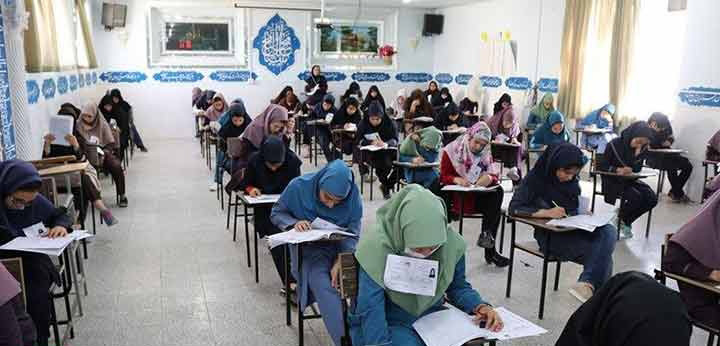 همه امتحانات دانش آموزان و آزمون تیزهوشان سروقت برگزار می‌شود