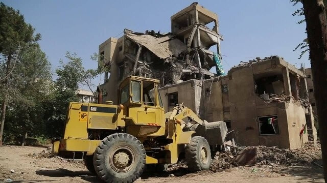 عملیات آواربرداری خسارات جنگ آغاز شد