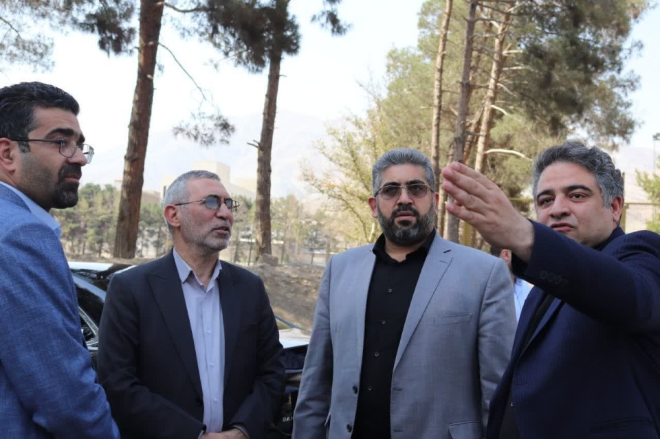 بازدید معاون استاندار تهران از روند اجرایی نهضت مدرسه‌سازی در شهرستان قدس