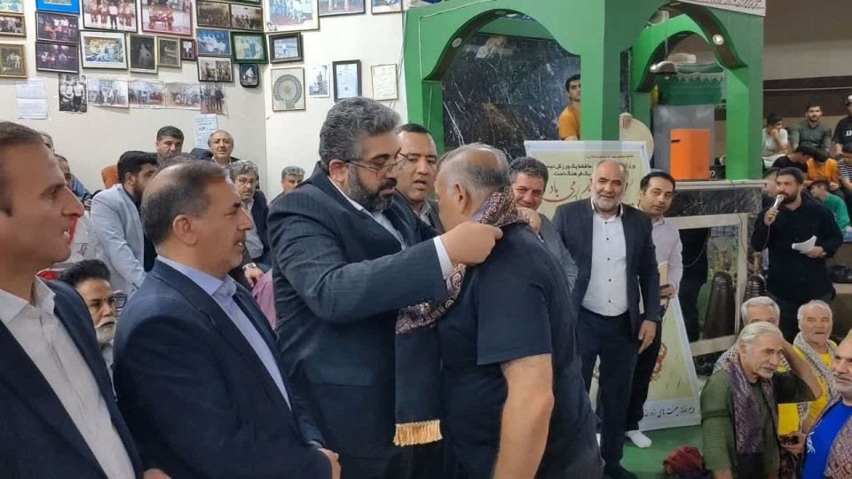 پهلوانان قدس میزبان فرماندار شدند