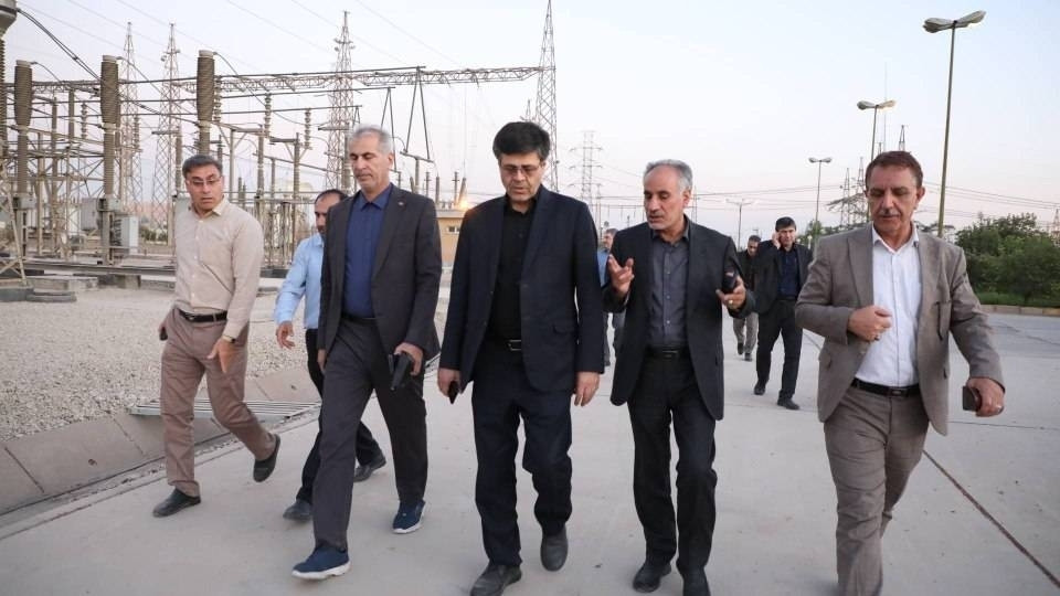 بازدید معاون توانیر از پروژه‌های انتقال و دیسپاچینگ برق خوزستان