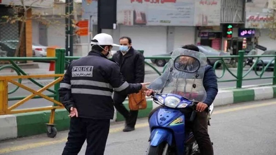 ۵۵۸ هزار موتورسوار بدون کلاه جریمه شدند