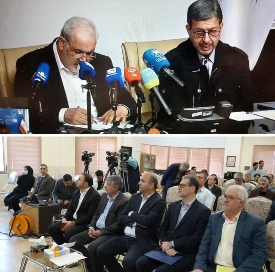 آئین افتتاح ویدئوکنفرانسی و متمرکز پروژه های صنعت برق استان اصفهان