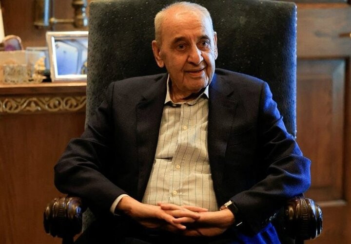 نبیه بری:اجازه نمی‌دهیم یک متر از خاک لبنان کم شود