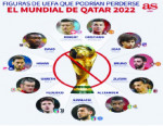 کدام ستارگان فوتبال احتمال از دست دادن جام جهانی را دارند؟