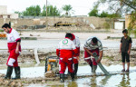 امدادرسانی به سیل‎زدگان ۲۳۱ روستای سیستان و بلوچستان ادامه دارد