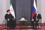 خشنودی رؤسای جمهور ایران و روسیه  از توسعه روابط انرژی