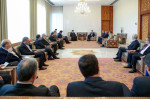 وزیر نفت به همراه رئیس‌جمهوری وارد دمشق شد