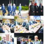 حضور رئیس و اعضای هیات رئیسه اتاق بازرگانی ایران در اجلاس استانداران حاشیه دریای خزر و نمایشگاه بین‌المللی Caspian Expo