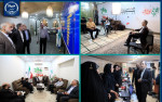 بازدید رئیس جهاددانشگاهی از خانه کتاب و ادبیات ایران